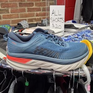 Hoka One One Men's Blue and Red Swim Shoes